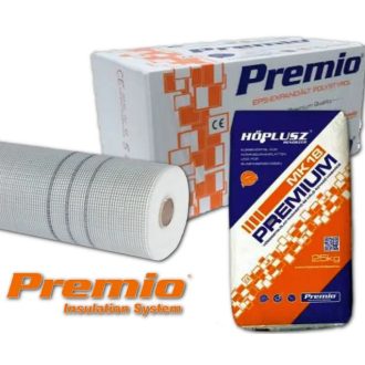 HŐSZIGETELÉSI ALAPCSOMAG 15CM (RAG.+HÁLÓ+LAP)