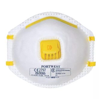 PORMASZK PORTWEST FFP1 SZELEP 10DB/DOBOZ