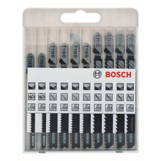 BOSCH FŰRÉSZLAP KÉSZLET FÁHOZ 10DB-OS