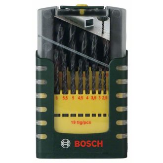 BOSCH FÚRÓSZÁR KÉSZLET 19DB-OS METALL