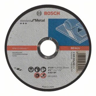 BOSCH FÉM VÁGÓKORONG 125X1,6