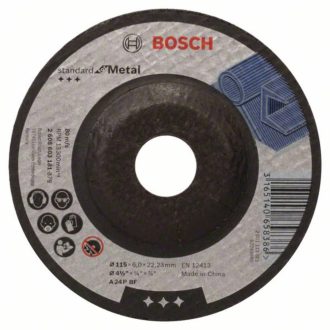 BOSCH FÉM TISZTÍTÓKORONG 115X6