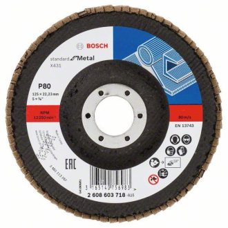 BOSCH LEGYEZŐTÁRCSA 115MM G80 2608601272
