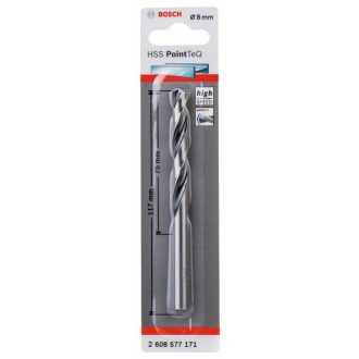 BOSCH FÚRÓSZÁR HSS 8MM POINTTEQ