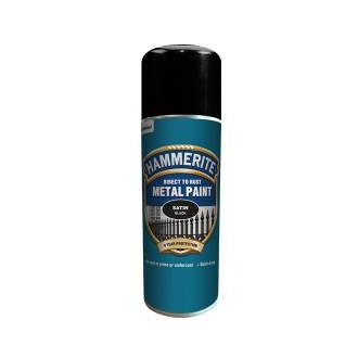 HAMMERITE SPRAY SELYEM FEKETE 400ML