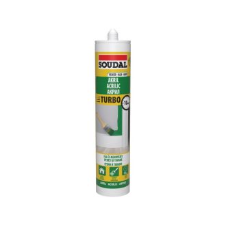 SOUDAL AKRIL TURBO FEHÉR 280ML 153455