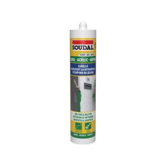 SOUDAL AKRIL FEHÉR 280ML ESŐÁLLÓ WHITE