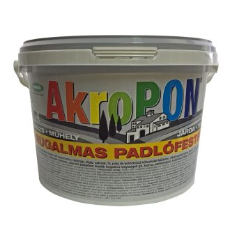 AKROPON LÁBAZATFESTÉK 1L FEKETE