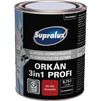 SUPRALUX ORKÁN PROFI 3IN1 RAL9005 FEKETE 2,5L