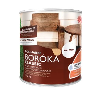 BORÓKA CLASSIC VÉKONYLAZÚR MAHAGÓNI 2,5L