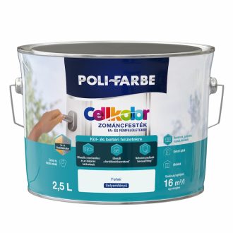CELLKOLOR SF. ZOMÁNC FEHÉR 2,5L