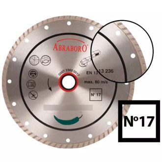 ABRABORO GYÉMÁNTTÁRCSA CSEMPE 115*22 11501015