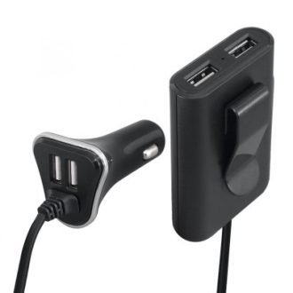 SOMOGYI AUTÓS USB TÖLTŐ 4X2,4A SAU 96