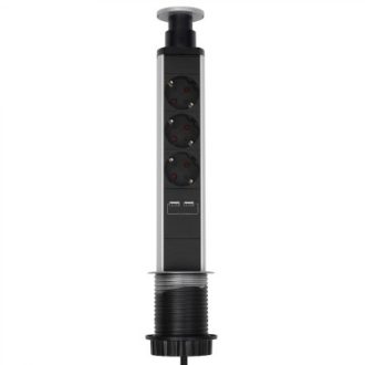 SOMOGYI 3-AS ELOSZTÓ ASZTALBA SÜLLY. NVE3/USB