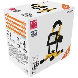 AVIDE LED AKKUMULÁTOROS REFLEKTOR 20W