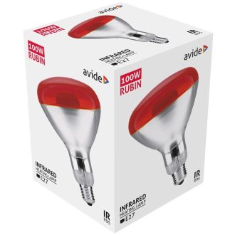 AVIDE INFRA IZZÓ R95/E27/100W RED