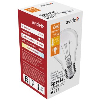 AVIDE IZZÓ HŐÁLLÓ A55 75W E27 WW