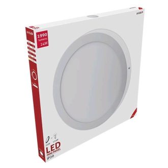 AVIDE LED PANEL FALON KÍVÜLI KEREK 24W WW