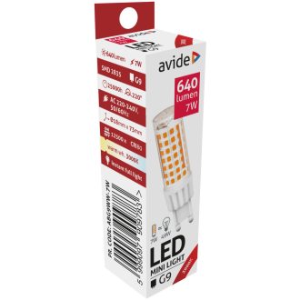 AVIDE LED G9 7W 3000K