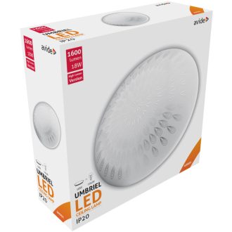 AVIDE LED MENNY. LÁMPA ESŐCS.18W 330X100 4000K