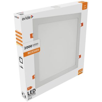 AVIDE LED BEÉP. LÁMPA NÉGYZET 24W 4000K