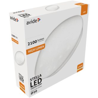 AVIDE LED MENNYEZETI LÁMPA STELLA 24W 4000K