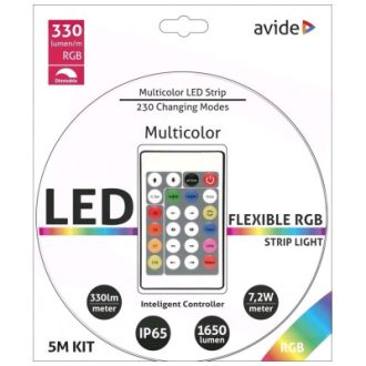 AVIDE LED SZALAG BLISZTER 12V 7.2W 30LED