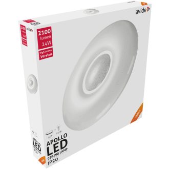 AVIDE LED MENNYEZETI APOLLÓ 24W 4000K 410*70MM