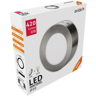 AVIDE LED FALRA SZERELHETŐ MENNY.LÁMPA 6W