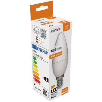 AVIDE LED CANDLE 6,5W E14 WW 3000K