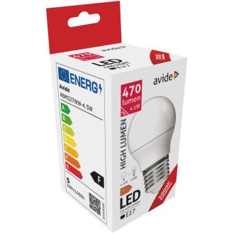 AVIDE LED GLOBE MINI G45 4.5W E27 WW 3000K