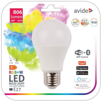 AVIDE SMART LED 9.4W WIFI+BLE APP CONTROL