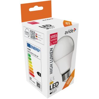 AVIDE LED GLOBE G60 9,5W E27 NW 4000K