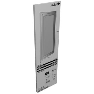 AVIDE LED PROFIL ALU U 15,9X7,8MM FK. OPÁL B.
