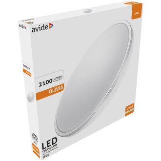 AVIDE LED MENNY.LÁMPA OLIVIA 24W/380°/50/EZÜST