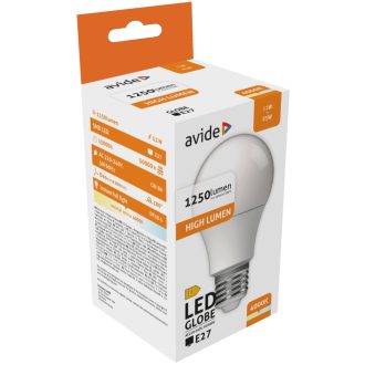 AVIDE LED GLOBE A60 11W E27 WW 3000K