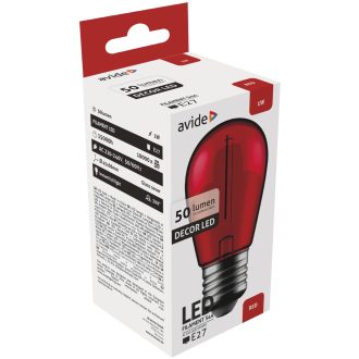 AVIDE DEKOR LED FILAMENT E27 PIROS