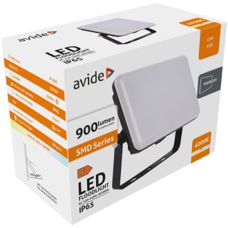 AVIDE LED REFLEKTOR 10W 4000K SLIM SMD KERETN.