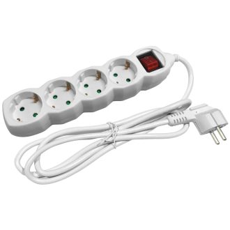 ENTAC ELOSZTÓ 4 FOGLALAT KAPCSOLÓVAL, 3M