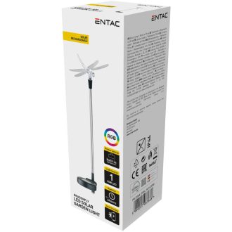 ENTAC KERTI SZOLÁR LÁMPA RGB 34CM RM SZITAKÖTŐ