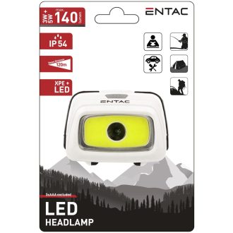 ENTAC FEJLÁMPA 5+3W 3*AAA FEHÉR EHL-3N5-PN