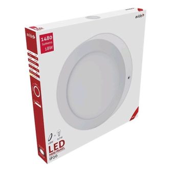 AVIDE LED FALRA SZER. KEREK LÁMPA 18W 3000K