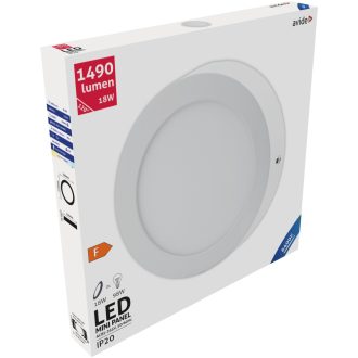 AVIDE LED PANEL FALON KÍVÜLI KEREK 18W 6400K