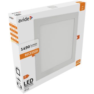 AVIDE LED BEÉP. LÁMPA NÉGYZET 18W 4000K