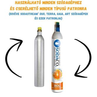 SODACO CSEREGÁZ-GÁZPATRON 8009194 UNI.