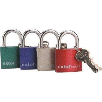 EXTOL LAKAT VAS 3KULCS DOBOZOS 50MM 77030
