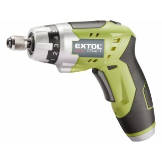 EXTOL CSAVARBEHAJTÓ 3,6V 1300MAH LÁMPÁVAL