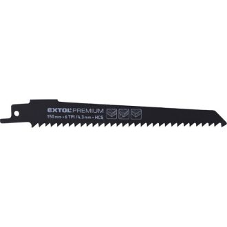 EXTOL SZABLYAFŰRÉSZLAP 3DB 150MM 8806103