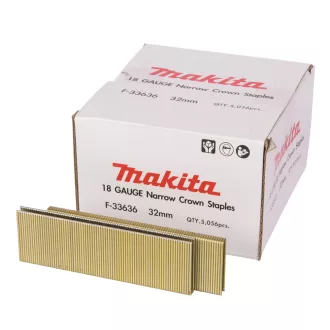 MAKITA TŰZŐKAPOCS 6,3*32MM 18GA AT638 F-33636