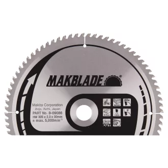 MAKITA KÖRFŰRÉSZLAP 305*30MM Z80 B-09086